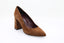 ALBANO - Chaussures à talon en velour - Brun