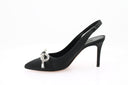 Slingbackpumps - Zwart