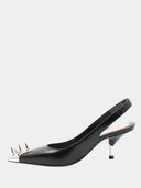 Punk Spike Sling - Zwart/Zilver