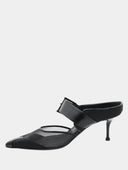 Mule Vernice - Noir