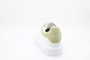 Larry Sneakers - Blanc/Vert Kaki