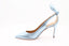 AQUAZZURA - Bow Tie 85 Pump - Bleu