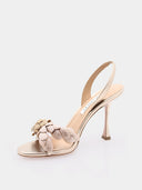 Galactic Flower 95 Sandal - Cuivre