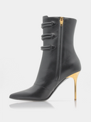 Alma Boots - Noir/Doré