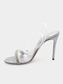 Heeled Sandals - Silver