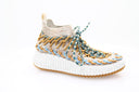 Nama Sock Sneaker - Beige/Bleu