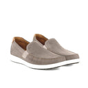 Mocassins Hommes en cuir nubuck - Gris
