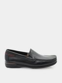 mocassins Fluchos Orion Tornado noir homme – chaussures en cuir souple et respirant – élégance et confort avec semelle absorbante des chocs

**FL

