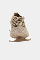 Baskets Knit Bouclé  - Camel