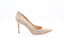 Escarpins Gianvito Rossi 85 Pump en cuir suède beige avec talon de 8.5 cm