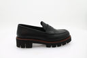 Mocassins en cuir - Noir
