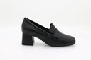 Mocassin à talon Becka - Noir