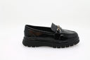 Mocassins verni Evanthi - Noir