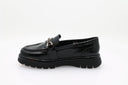 Mocassins verni Evanthi - Noir