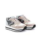 Baskets en daim - Beige et Gris